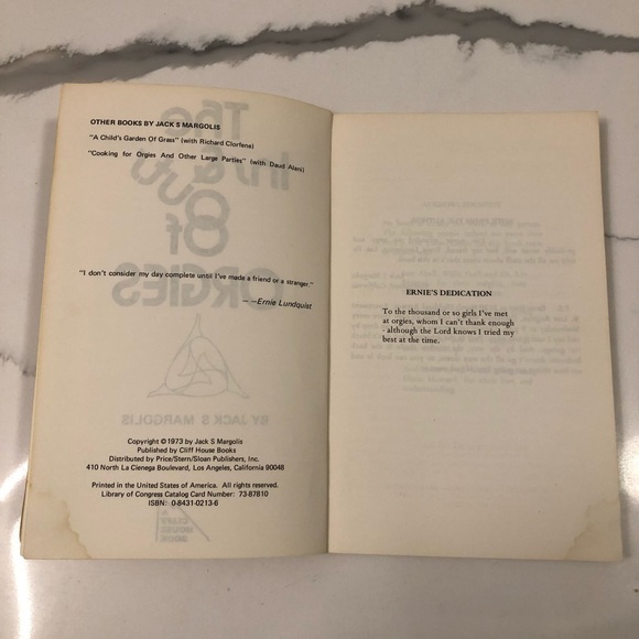 The Ins & Outs Of Orgies by Jack S Margolis Paperback Book - Picture 4 of 5